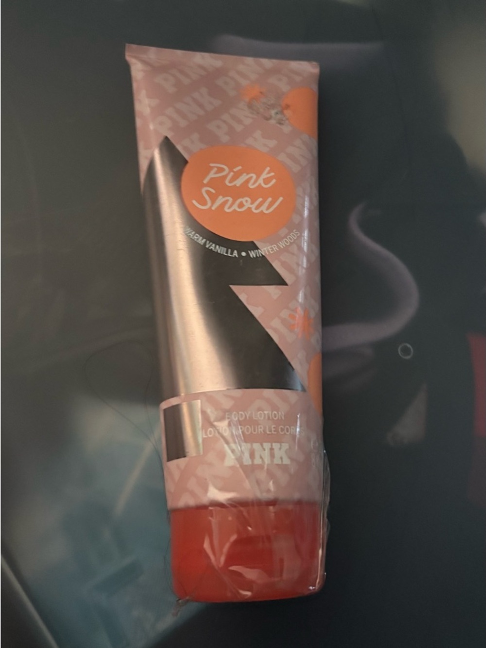 PINK Victoria's Secret Pink Snow Body Lotion - Pink & Coral Accent